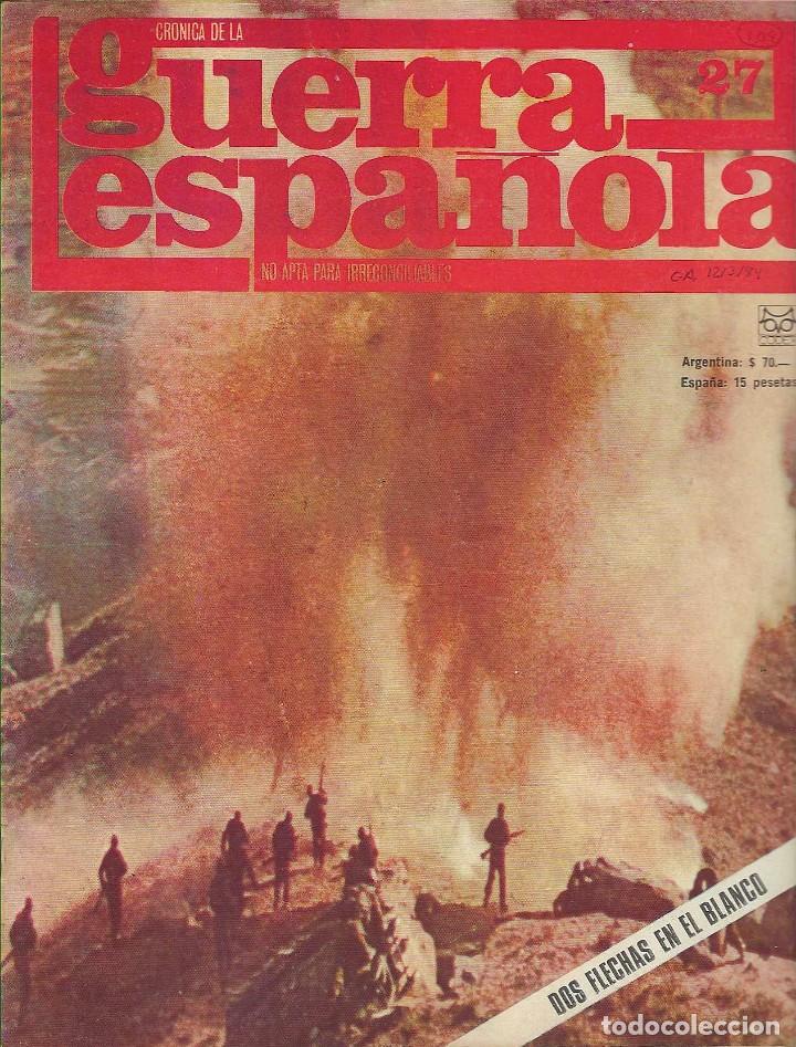 Militaria: CR&Oacute;NICA DE LA GUERRA ESPA&Ntilde;OLA n&ordm; 27.