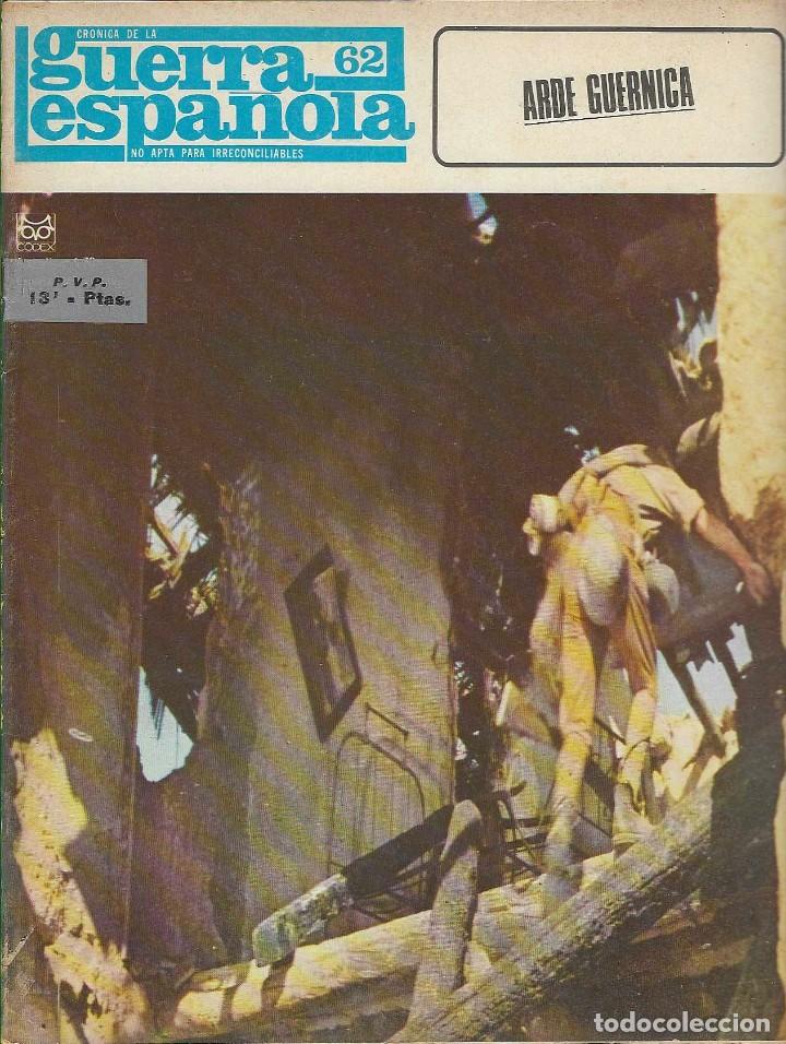 Military Antiques: CR&Oacute;NICA DE LA GUERRA ESPA&Ntilde;OLA n&ordm; 62.