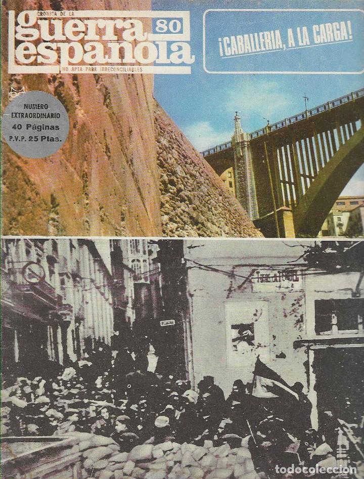 Military Antiques: CR&Oacute;NCA DE LA GUERRA ESPA&Ntilde;OLA n&ordm; 80.