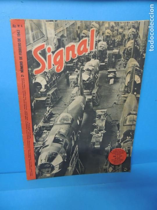 Military Antiques: REVISTA SIGNAL 2&ordm; N&Uacute;MERO DE FEBRERO DE 1943- N&ordm; 4