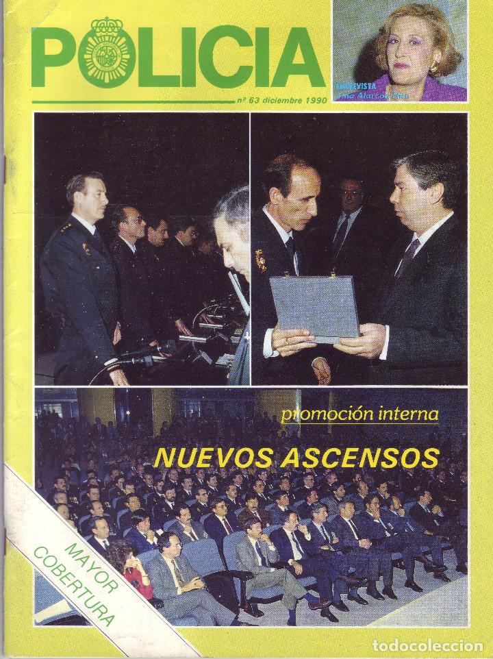 Military Antiques: REVISTA POLICIA NUMERO 63 DICIEMBRE 1990