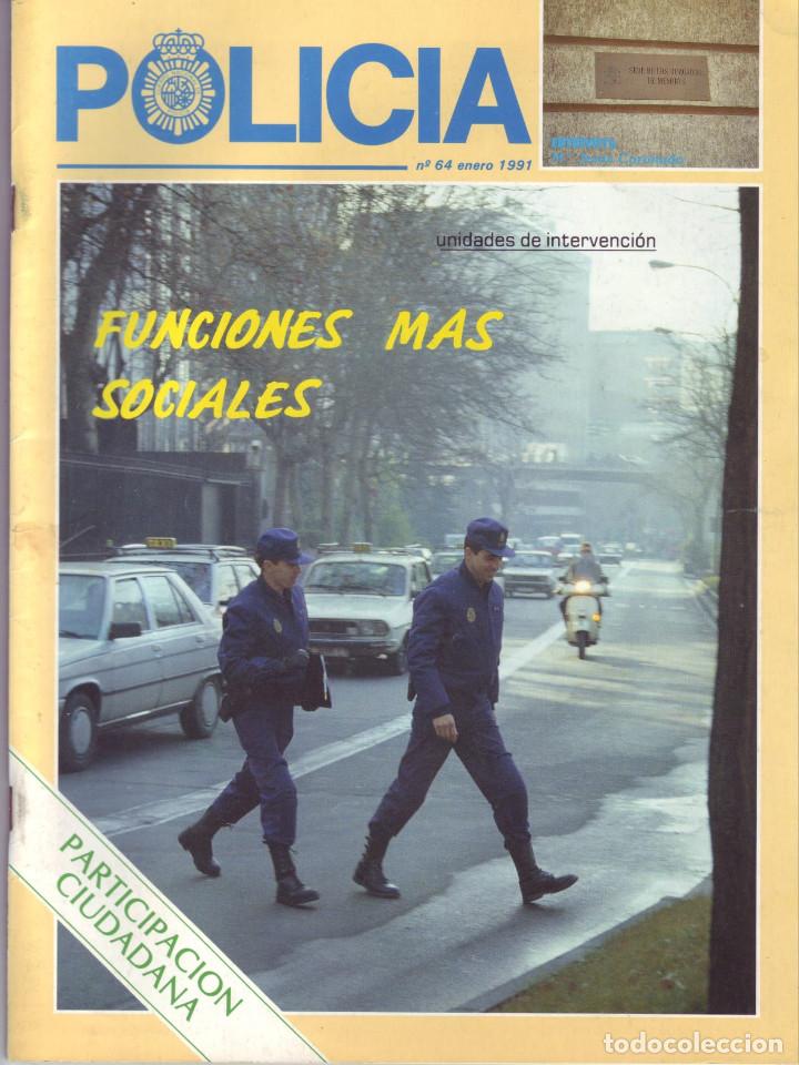 Military Antiques: REVISTA POLICIA NUMERO 64 ENERO 1991