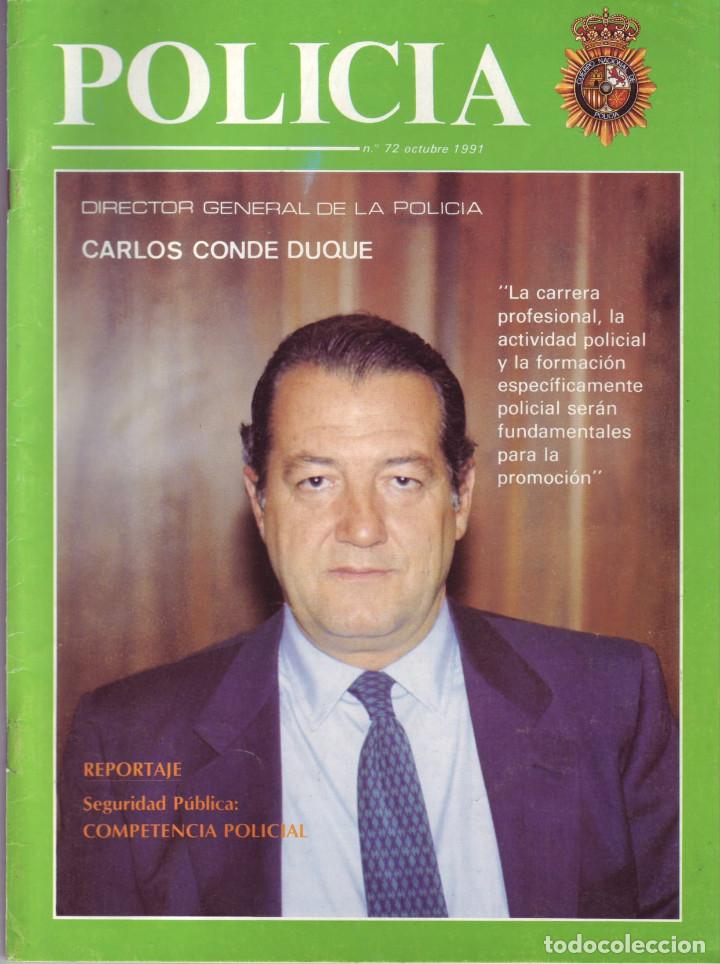Military Antiques: REVISTA POLICIA NUMERO 72 OCTUBRE 1991