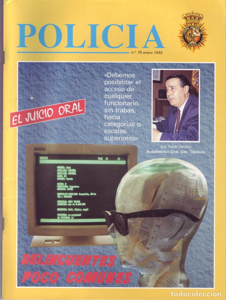 Military Antiques: REVISTA POLICIA NUMERO 75 ENERO 1992