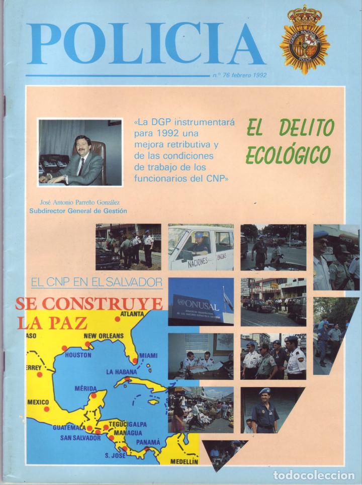Military Antiques: REVISTA POLICIA NUMERO 76 FEBRERO 1992