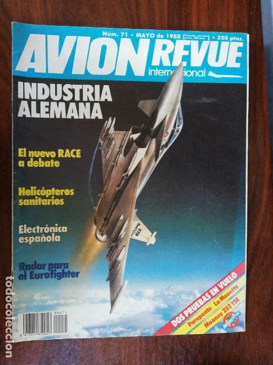 Militaria: Avion Revue internacional. 71. Mayo 1988