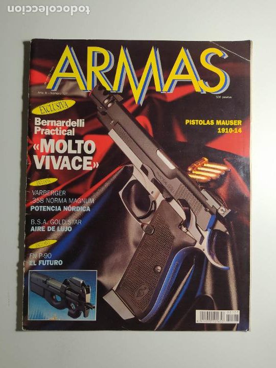 Militaria: Revista armas n&ordm; 127. A&ntilde;o XI. Pistolas mauser 1910. TDKC133