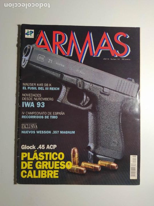 Militaria: Revista Armas. Mayo de 1993. n&ordm; 132. MAUSER KAR 98K. TDKC133
