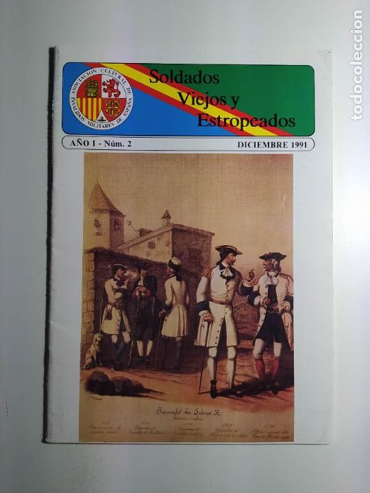 Militaria: REVISTA SOLDADOS VIEJOS Y ESTROPEADOS. A&Ntilde;O I. N&ordm; 2. DICIEMBRE 1991. TDKC133