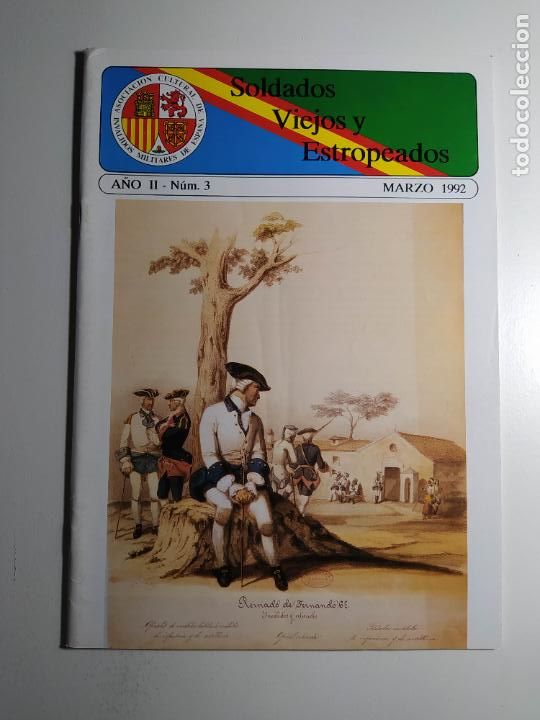 Militaria: REVISTA SOLDADOS VIEJOS Y ESTROPEADOS. A&Ntilde;O II. N&ordm; 3. MARZO 1992. TDKC133