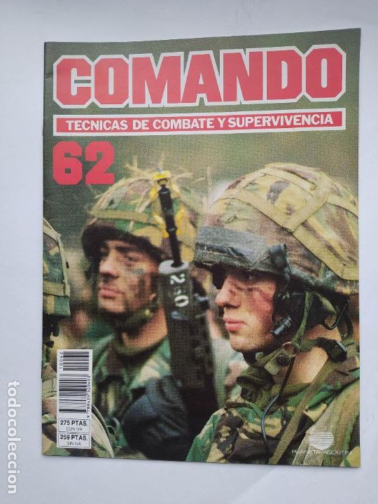 Military Antiques: COMANDO. TECNICAS DE COMBATE Y SUPERVIVENCIA. N&ordm; 62. TDKC131