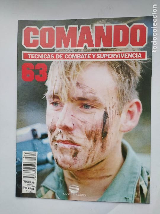 Militaria: COMANDO. TECNICAS DE COMBATE Y SUPERVIVENCIA. N&ordm; 63. TDKC131