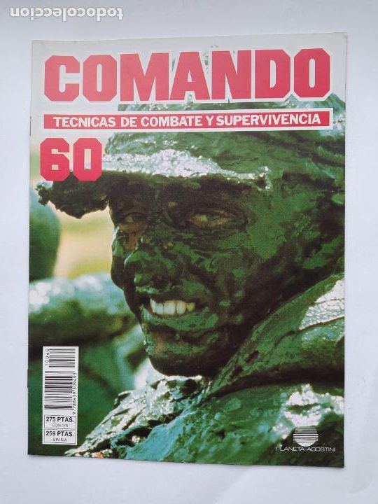 Militaria: COMANDO. TECNICAS DE COMBATE Y SUPERVIVENCIA. N&ordm; 60. TDKC131