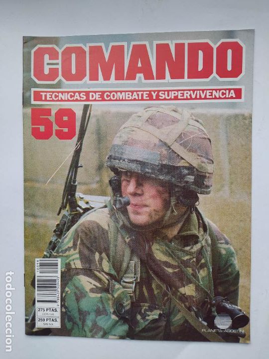 Militaria: COMANDO. TECNICAS DE COMBATE Y SUPERVIVENCIA. N&ordm; 59. TDKC131