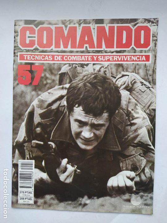 Militaria: COMANDO. TECNICAS DE COMBATE Y SUPERVIVENCIA. N&ordm; 57. TDKC131