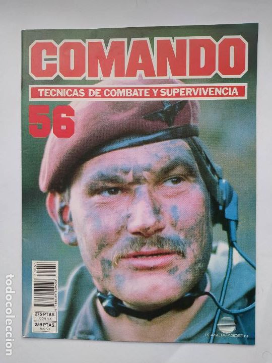 Militaria: COMANDO. TECNICAS DE COMBATE Y SUPERVIVENCIA. N&ordm; 56. TDKC131