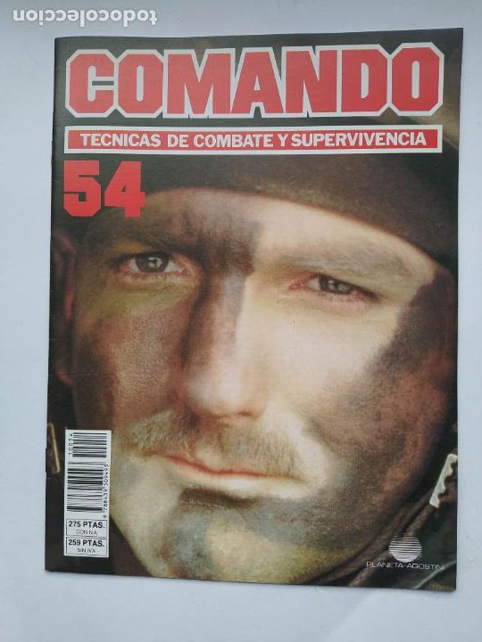Militaria: COMANDO. TECNICAS DE COMBATE Y SUPERVIVENCIA. N&ordm; 54. TDKC131