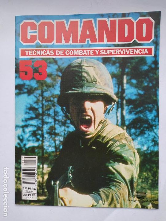 Militaria: COMANDO. TECNICAS DE COMBATE Y SUPERVIVENCIA. N&ordm; 53. TDKC131