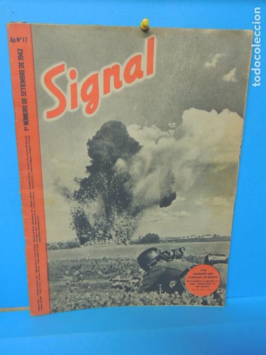 Militaria: REVISTA SIGNAL 1er N&Uacute;MERO DE SETIEMBRE DE 1942- N&ordm; 17