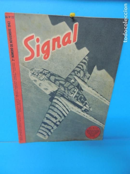Militaria: REVISTA SIGNAL .- 2&ordm; N&Uacute;MERO DE NOVIEMBRE 1943 N&ordm; 22