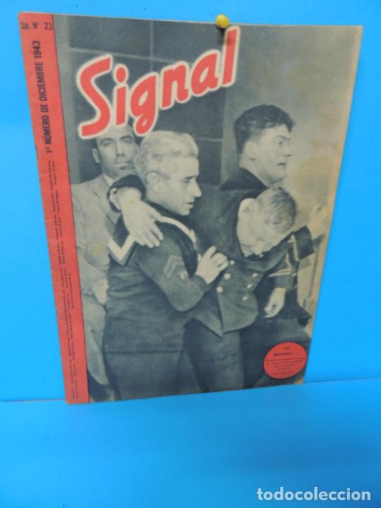 Militaria: REVISTA SIGNAL .- 1er N&Uacute;MERO DE DICIEMBRE 1943 N&ordm; 23