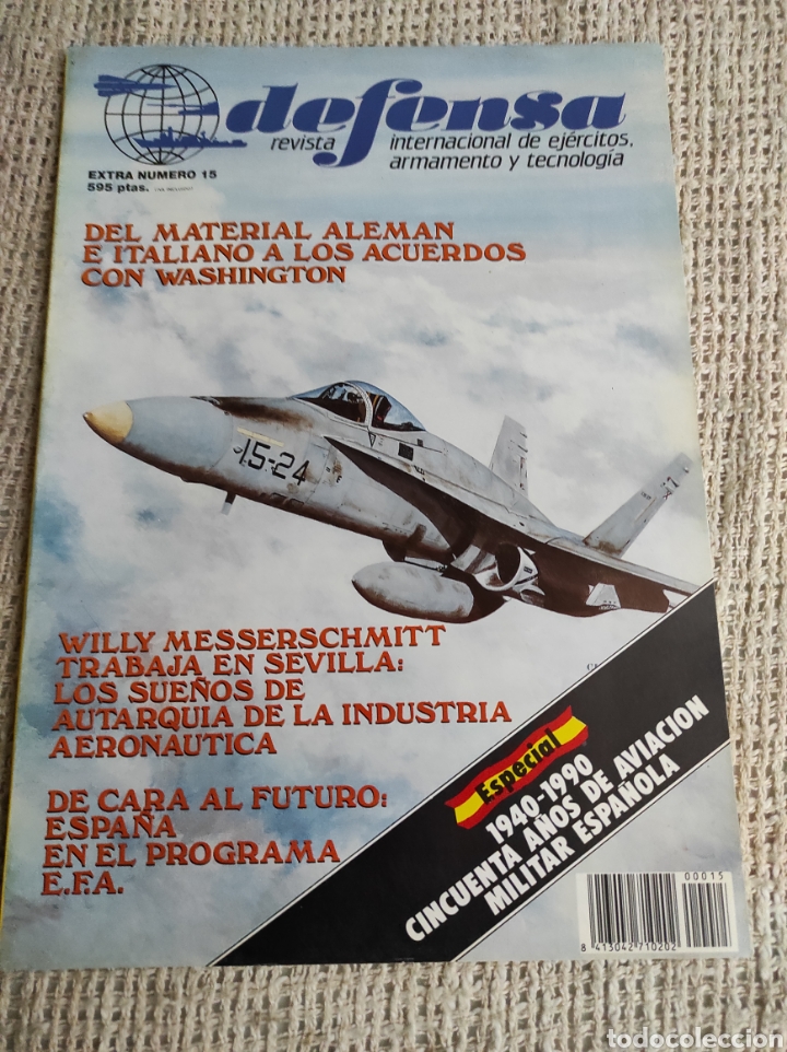 Militaria: DEFENSA EXTRA N&ordm; 15 ESPECIAL 50 a&ntilde;os de aviaci&oacute;n militar espa&ntilde;ola 1940 - 1990