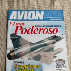 Militaria: AVION REVUE Nº 189. MARZO 1998 EL MAS PODEROSO DASSAULT MIRAGE 2000-5 ( NUEVA )