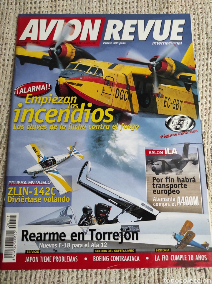 Militaria: AVION REVUE N&ordm; 217. JULIO 2000 ( NUEVA )