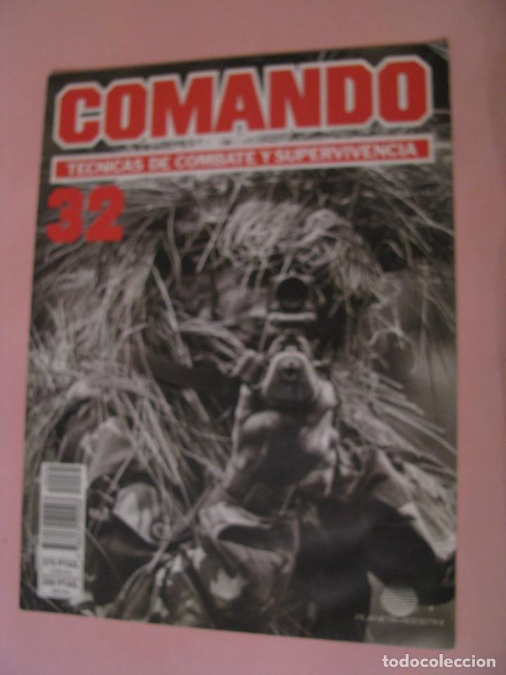 Military Antiques: COMANDO, T&Eacute;CNICAS DE COMBATE Y SUPERVIVENCIA. 1988. PLANETA AGOSTINI. FASCICULOS N&ordm; 32