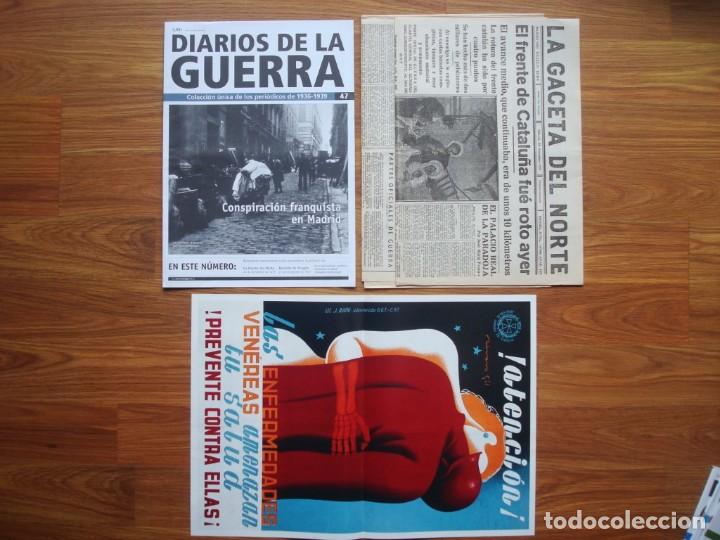 Militaria: Diarios de la guerra n&ordm; 47 (Colecci&oacute;n &uacute;nica de los peri&oacute;dicos de 1936-1939) completo