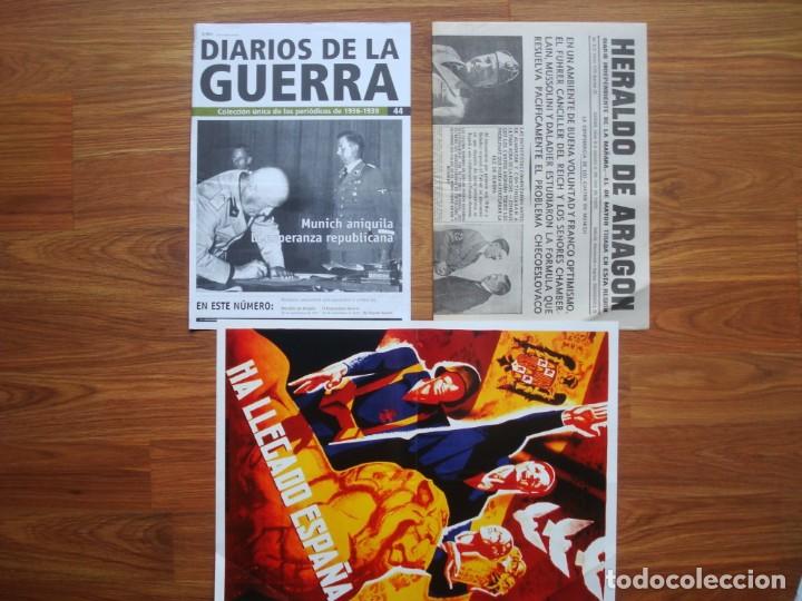 Militaria: Diarios de la guerra n&ordm; 44 (Colecci&oacute;n &uacute;nica de los peri&oacute;dicos de 1936-1939) completo