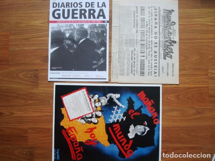 Militaria: Diarios de la guerra n&ordm; 34 (Colecci&oacute;n &uacute;nica de los peri&oacute;dicos de 1936-1939) completo