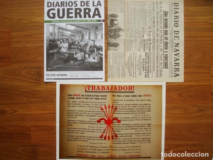 Militaria: Diarios de la guerra n&ordm; 33 (Colecci&oacute;n &uacute;nica de los peri&oacute;dicos de 1936-1939) completo