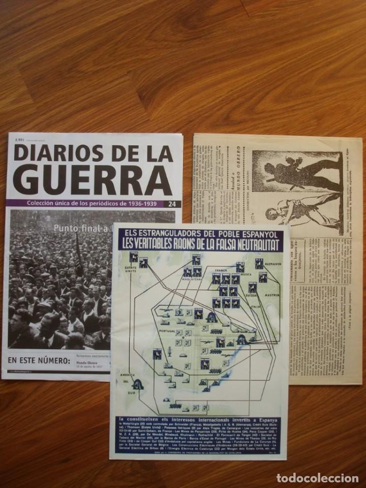 Military Antiques: Diarios de la guerra n&ordm; 24 (Colecci&oacute;n &uacute;nica de los peri&oacute;dicos de 1936-1939) completo