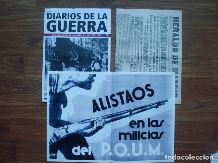 Military Antiques: Diarios de la guerra n&ordm; 18 (Colecci&oacute;n &uacute;nica de los peri&oacute;dicos de 1936-1939) completo