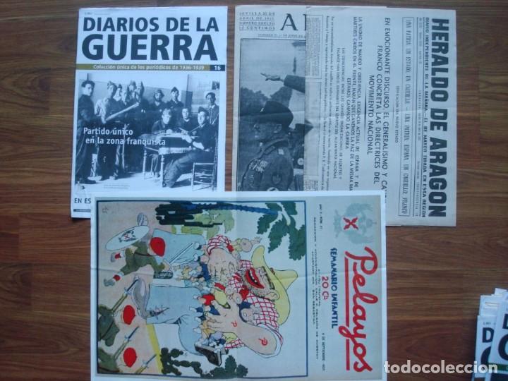 Military Antiques: Diarios de la guerra n&ordm; 16 (Colecci&oacute;n &uacute;nica de los peri&oacute;dicos de 1936-1939) completo