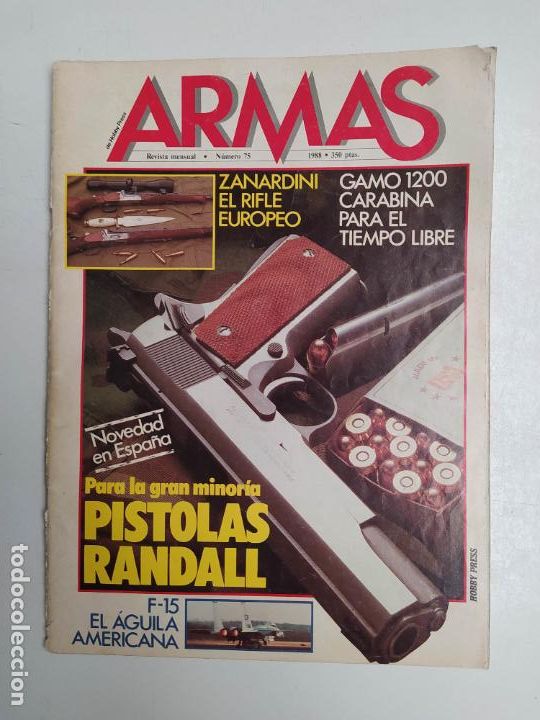 Militaria: REVISTA ARMAS N&ordm; 75. 1998. ZANARDINI EL RIFLE EUROPEO. TDKR55