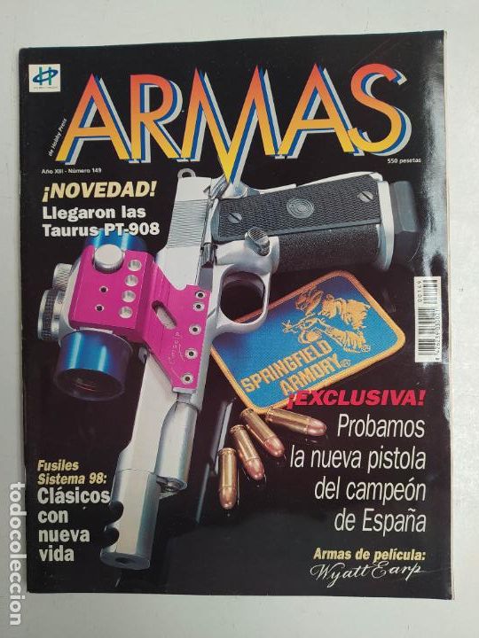 Militaria: REVISTA ARMAS N&ordm; 149. TAURUS PT 908. TDKR55