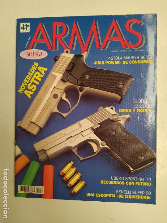 Militaria: Revista armas n&ordm; 139. Pistola mauser 80. TDKR55