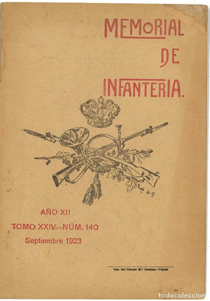 Militaria: Revista Memorial de Infanter&iacute;a. n&ordm; 140. Septiembre 1923