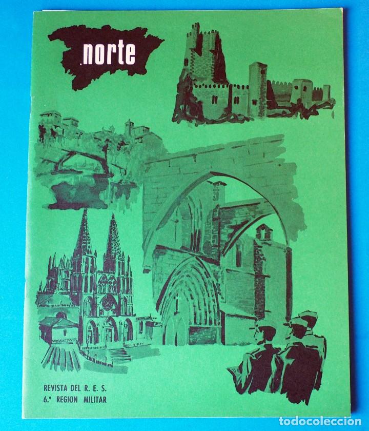 Militaria: REVISTA MILITAR: TROPAS DEL NORTE. REVISTA DEL R.E.S. 6&ordf; REGI&Oacute;N MILITAR. BURGOS. 1967. N&ordm; 10