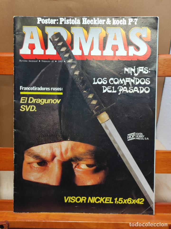 Militaria: ARMAS - N&ordm; 41 - HOBBY PRESS -1985 - (A43)