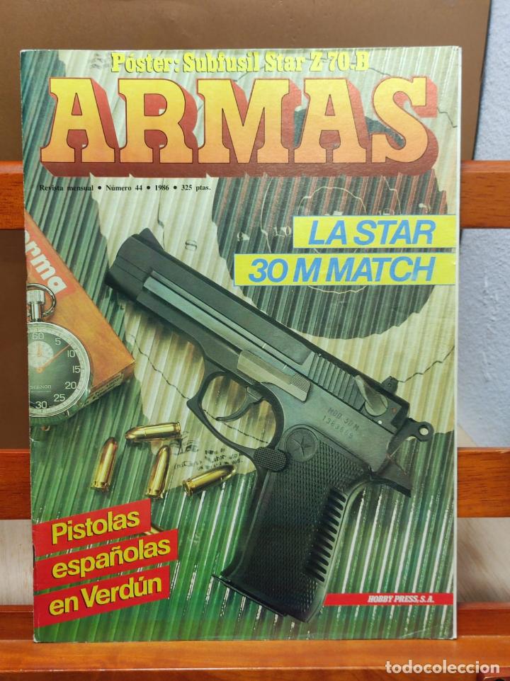 Militaria: ARMAS - N&ordm; 44 - HOBBY PRESS -1986 - (A43)