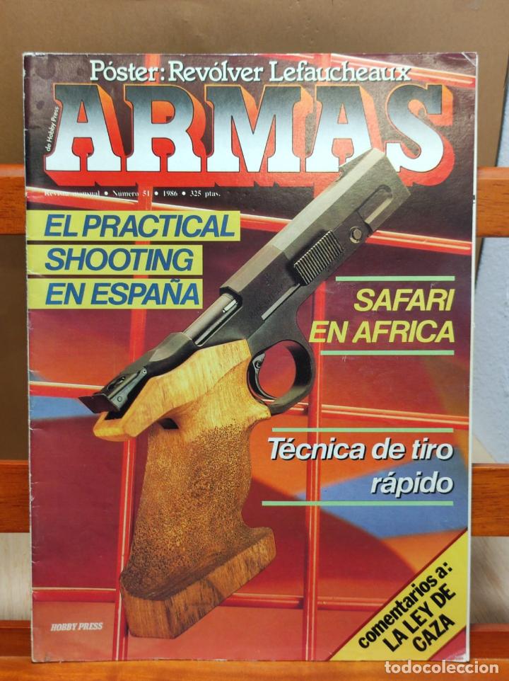Militaria: ARMAS - N&ordm; 51 - HOBBY PRESS -1986 - (A43)
