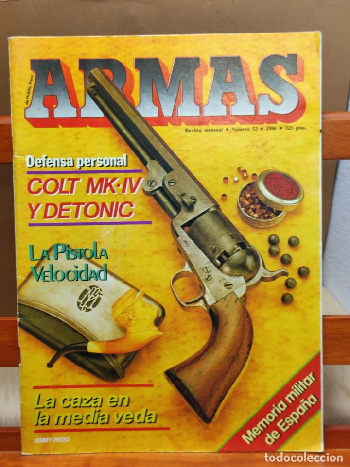 Militaria: ARMAS - N&ordm; 52 - HOBBY PRESS -1986 - (A43)