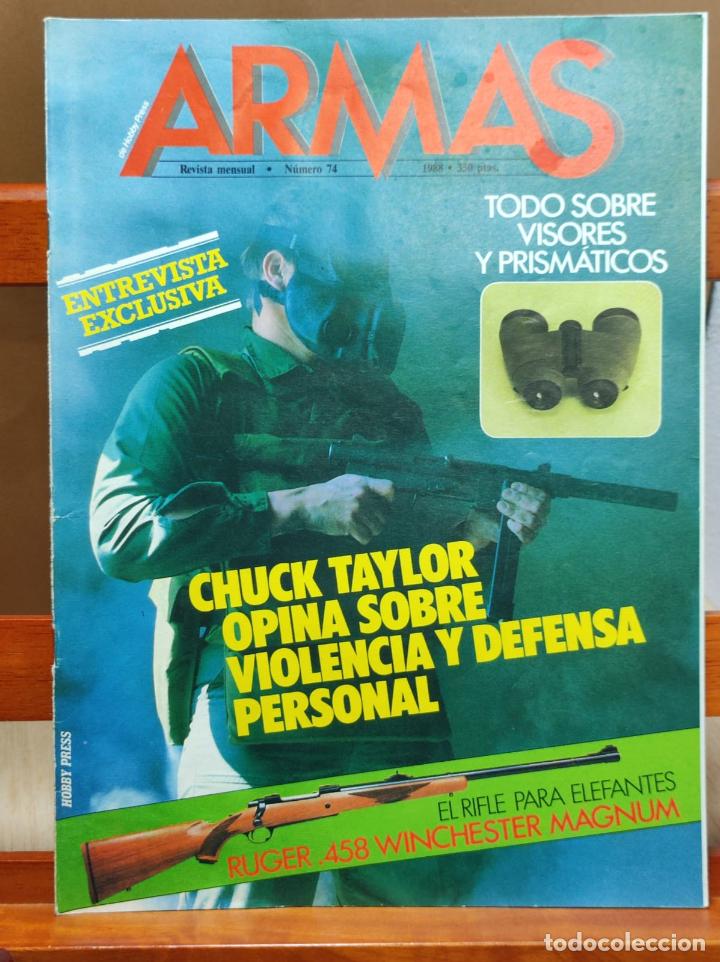 Militaria: ARMAS - N&ordm; 74 - HOBBY PRESS -1988 - (A43)
