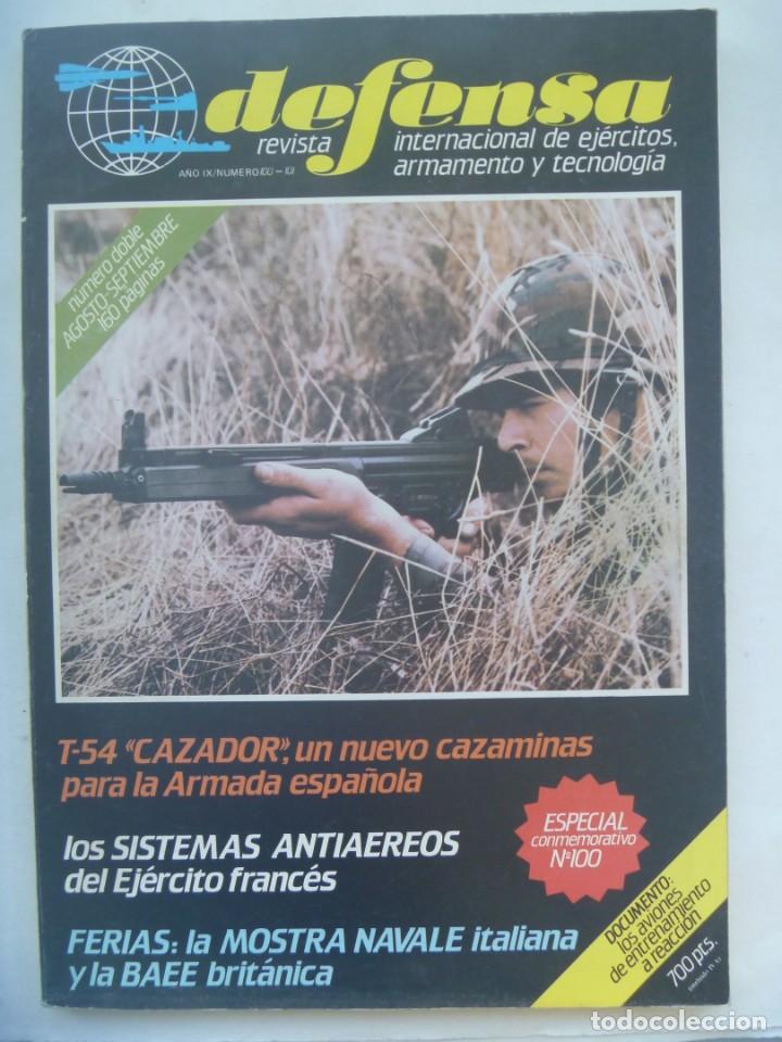 Militaria: REVISTA DEFENSA , ESPECIAL N&ordm; 100 ( 160 PAGINAS ), 1986: ARTILLERIA COSTAS, CETME L - LC, ANTIAEREOS