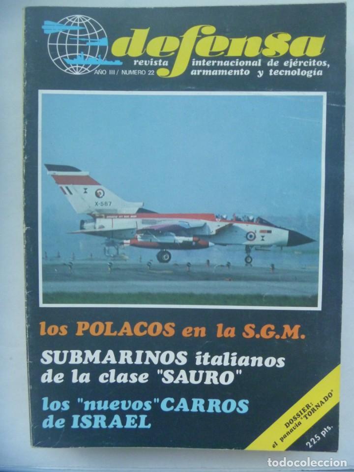 Military Antiques: REVISTA DEFENSA , N&ordm; 22, 1980: POLACOS 2&ordf; GM, SUBMARINOS ITALIANOS, CARROS ISRAEL, ETC