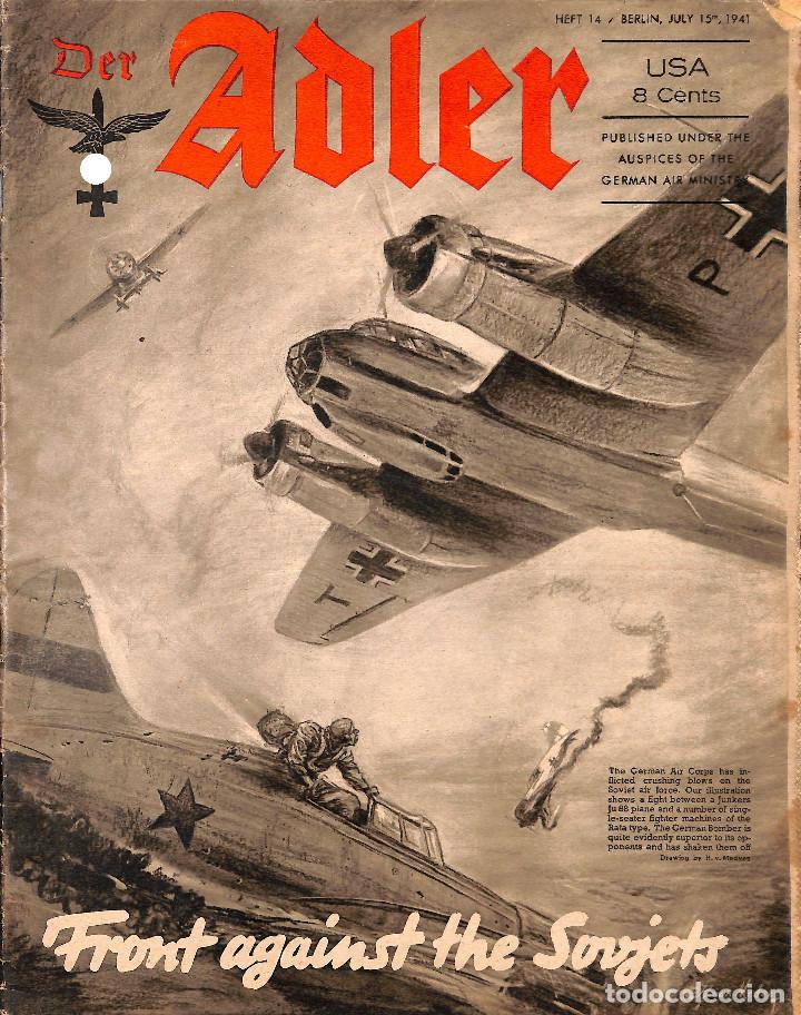 Military Antiques: 17201 DER ADLER ENGLISH issue No. 14-1941 July