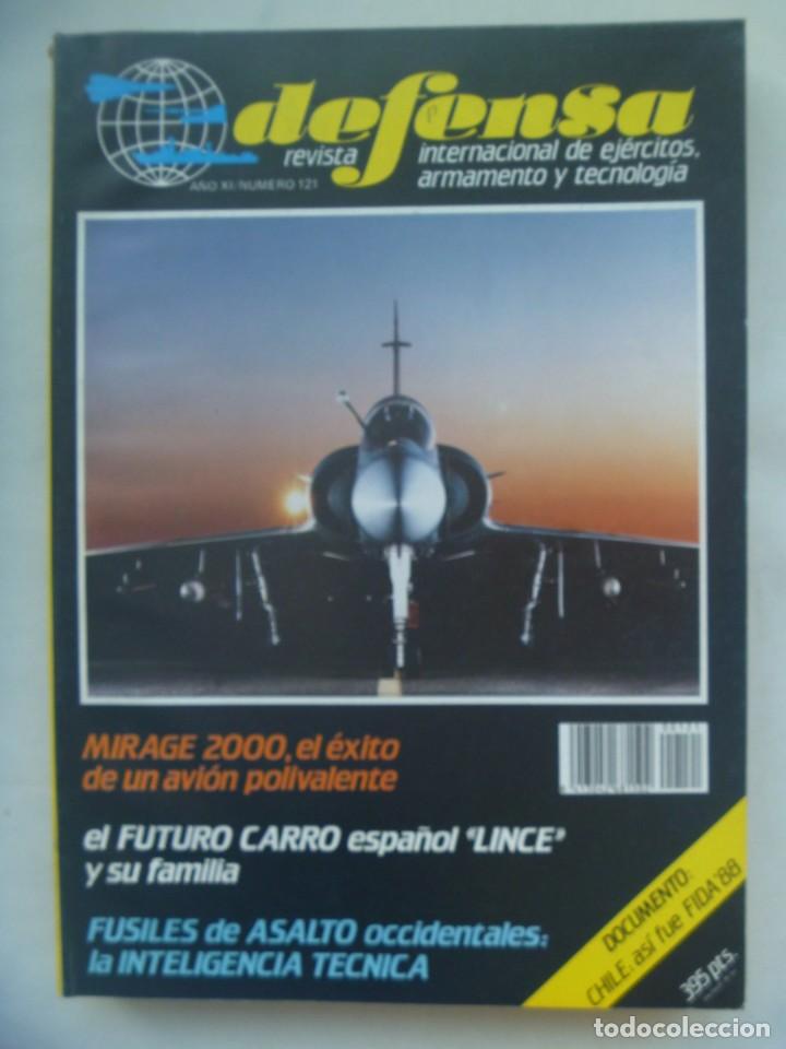 Militaria: REVISTA DEFENSA , N&ordm; 121, 1988: CARRO BLINDADO LINCE, FUSILES ASALTO OCCIDENTALES, ETC
